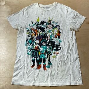 My Hero Academia Anime Character Graphic T-Shirt Medium (DH)